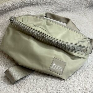 lululemon athletica Sage Green Crossbody / Waist Bag